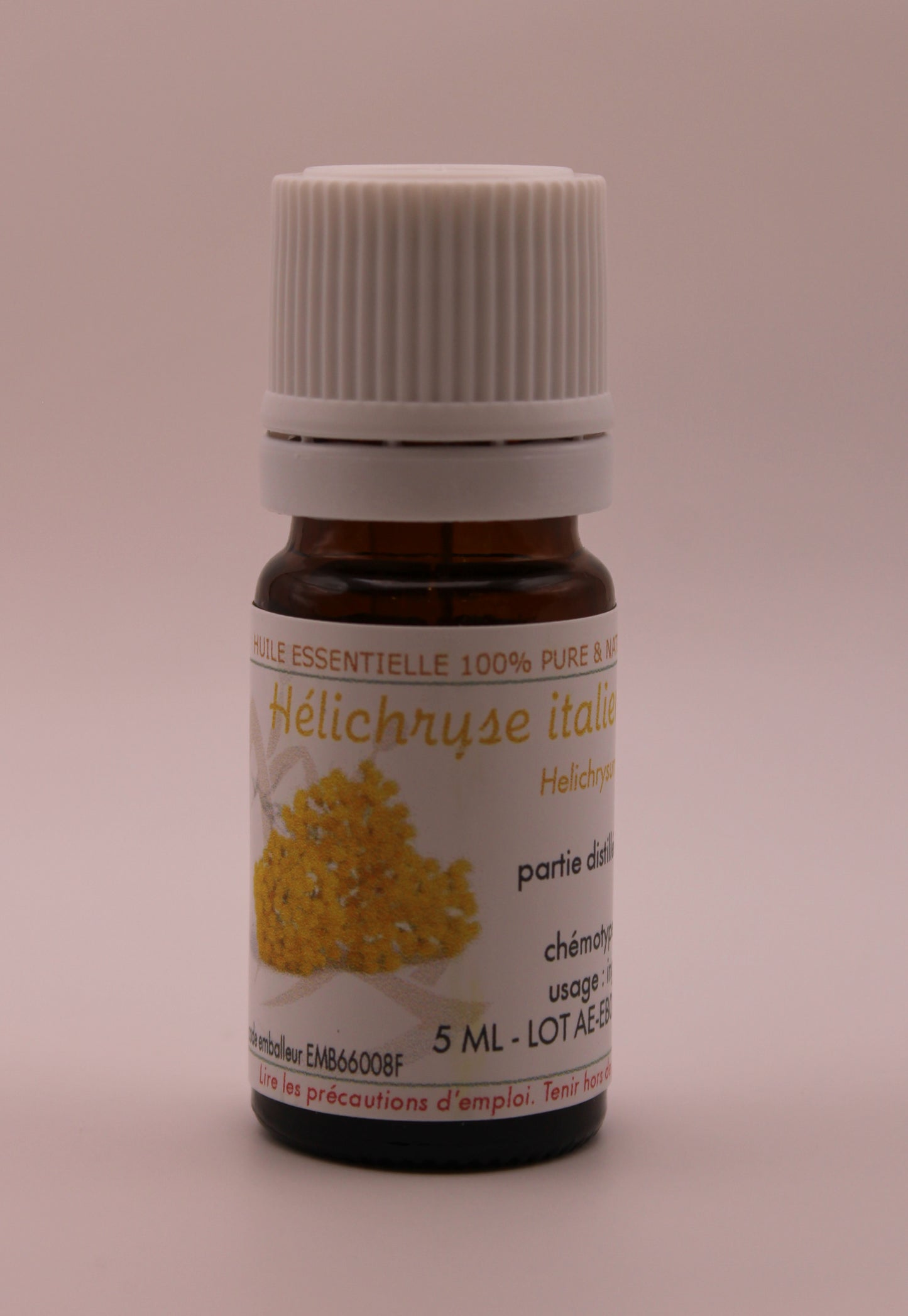 Huile Essentielle BIO d’Hélichryse Italienne