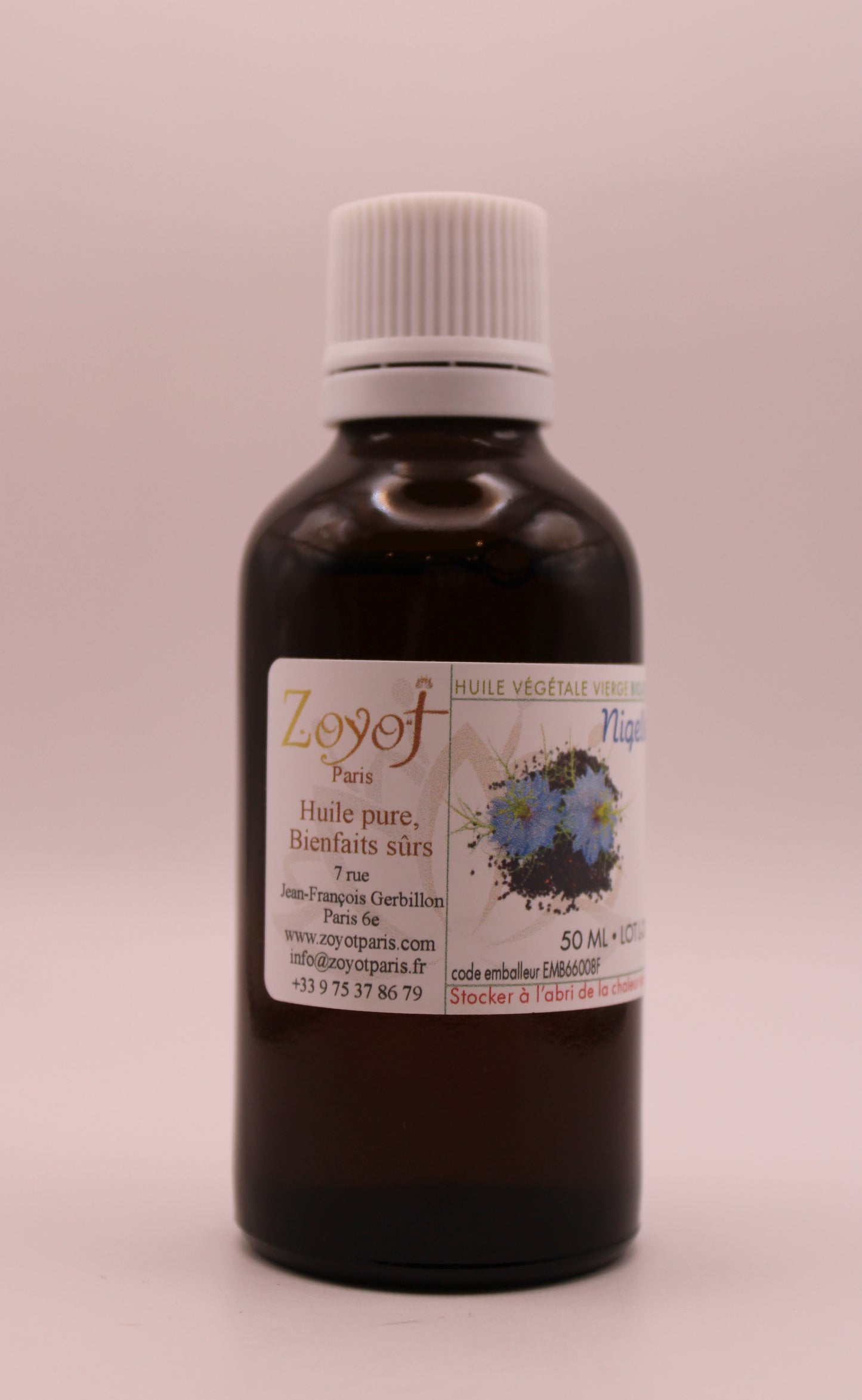 Huile Végétale BIO de Nigelle