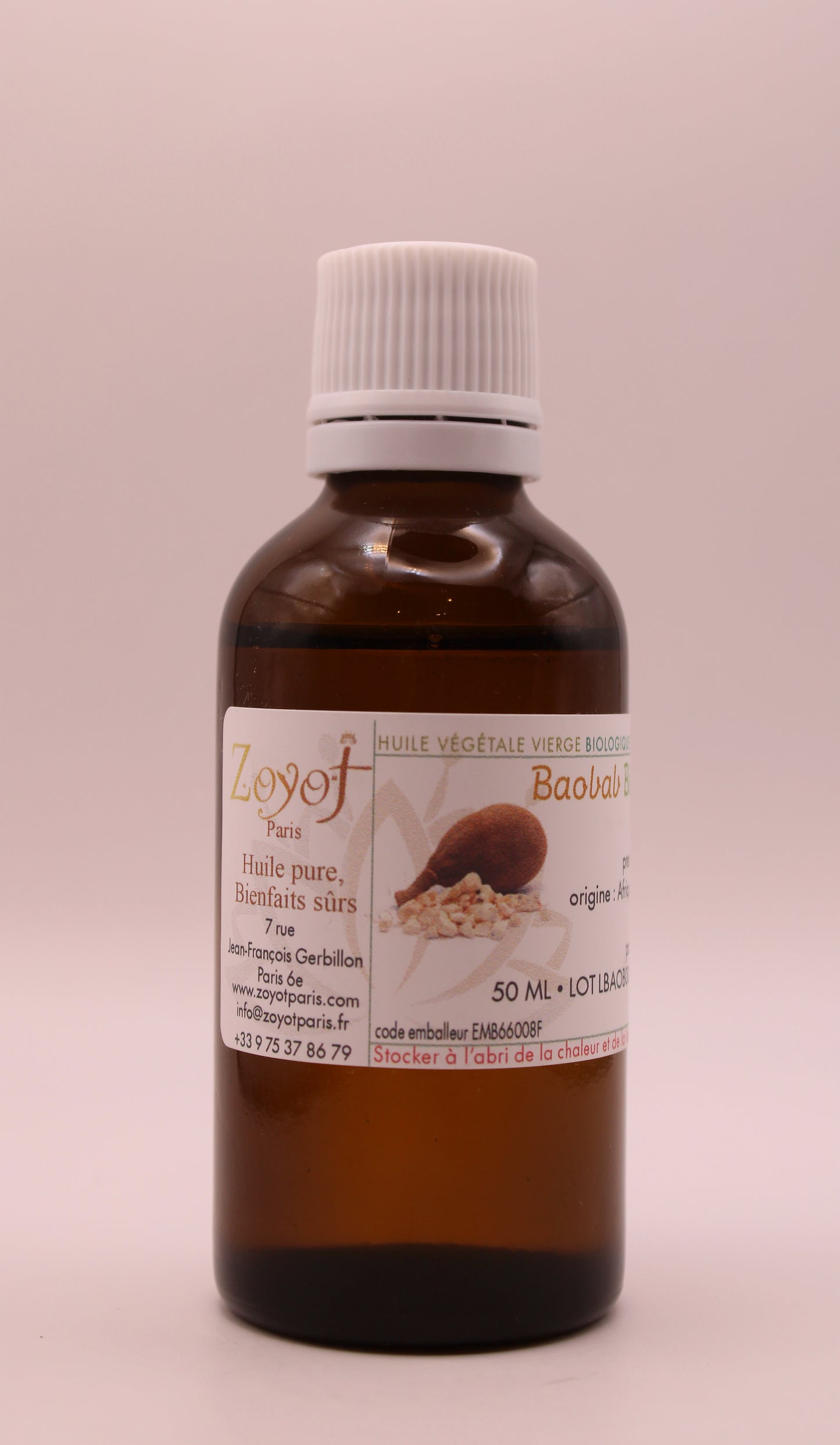 Huile Végétale BIO de Baobab
