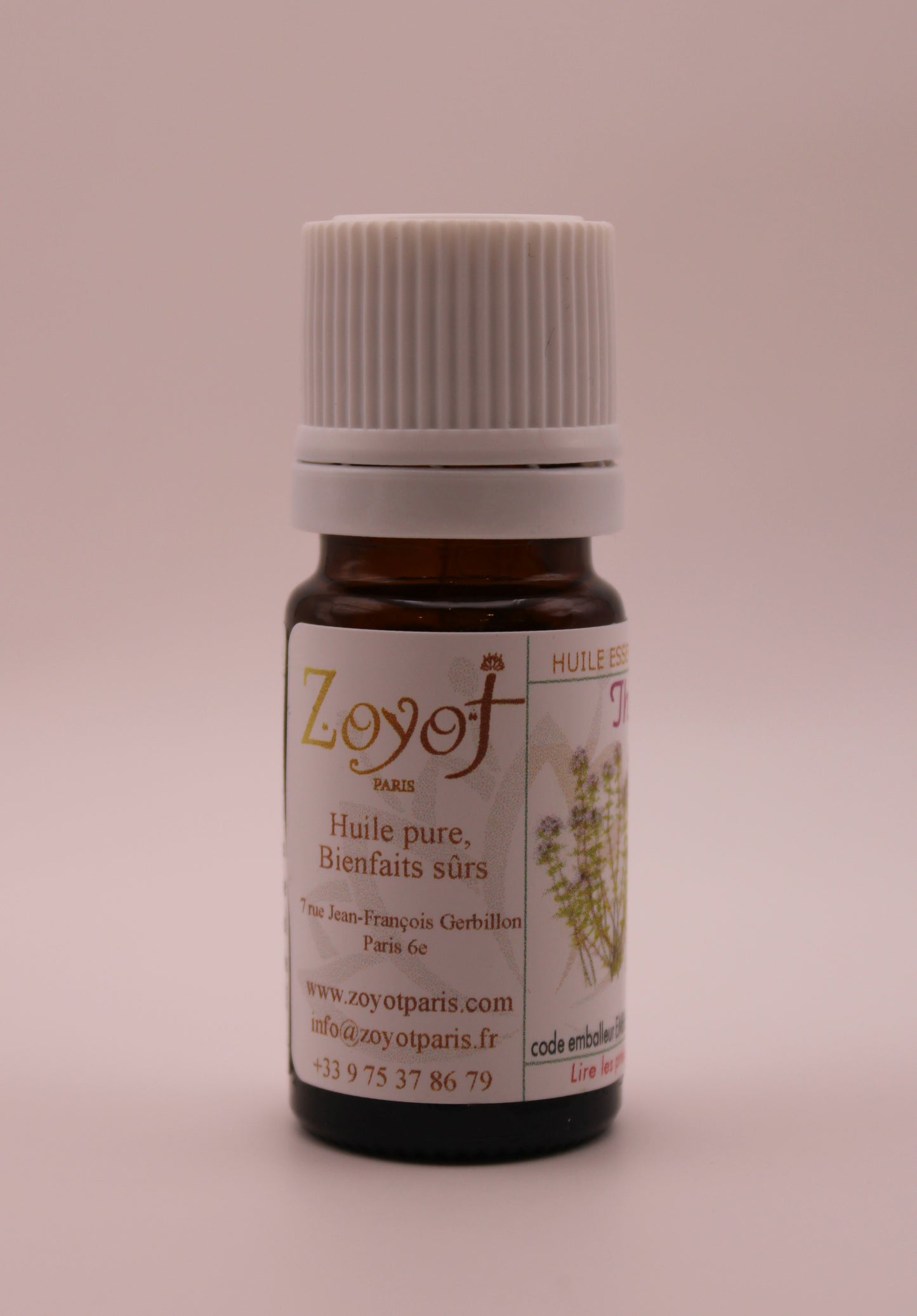 Huile Essentielle BIO de Thym à Thujanol de France