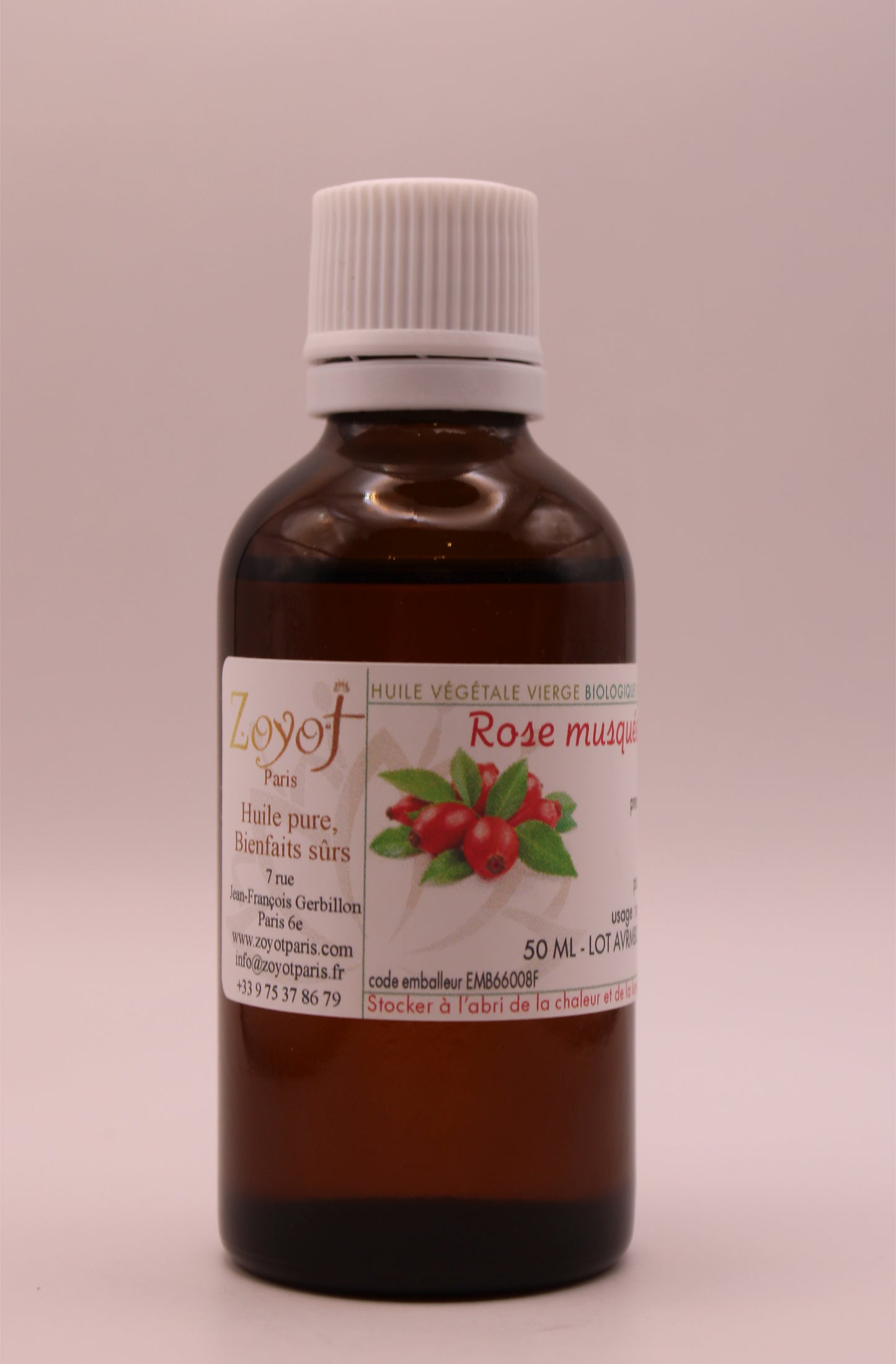 Huile Végétale BIO de Rose Musquée