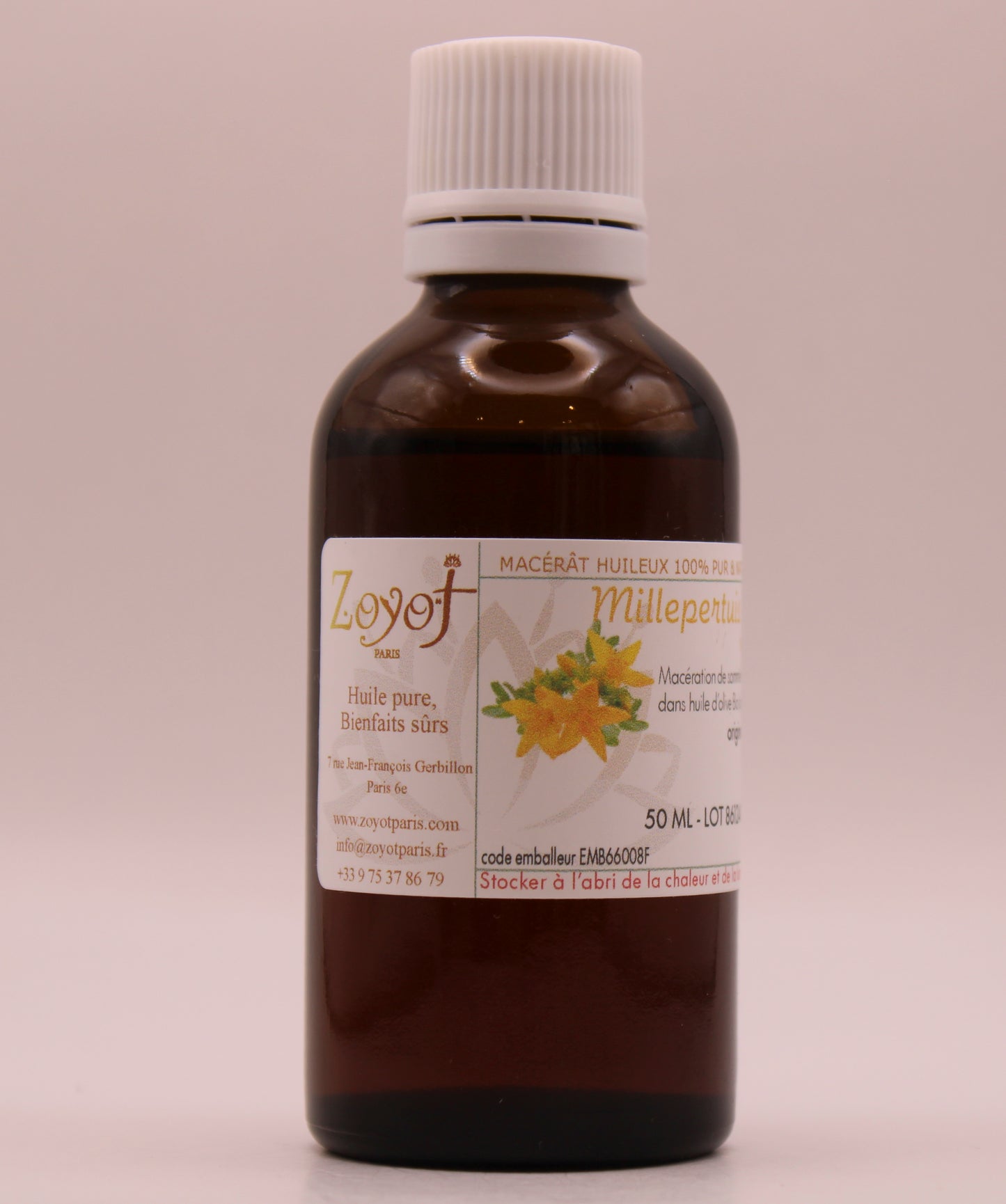 Macérât Huileux BIO de Millepertuis de Provence