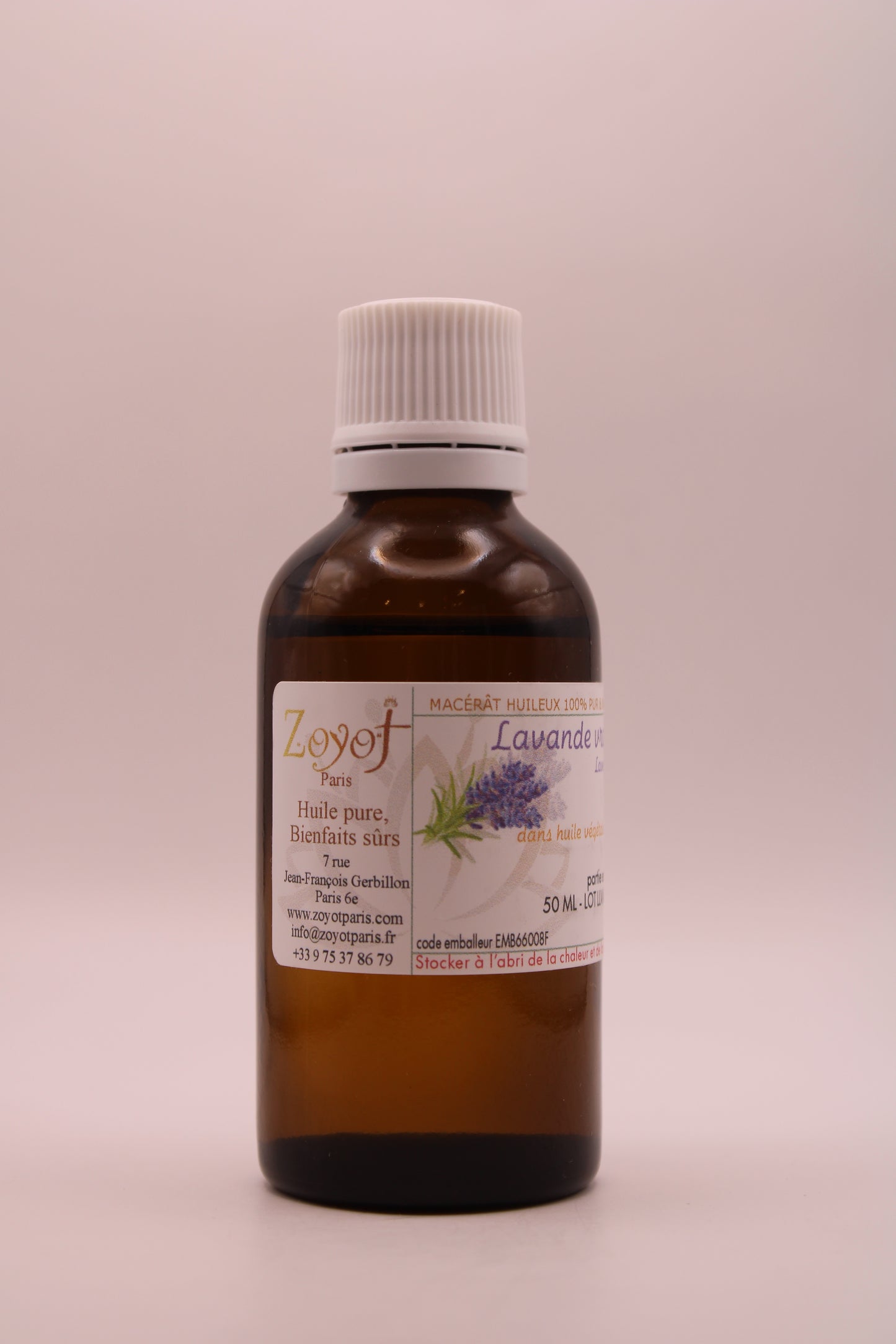 Macérât Huileux BIO de Lavande Vraie