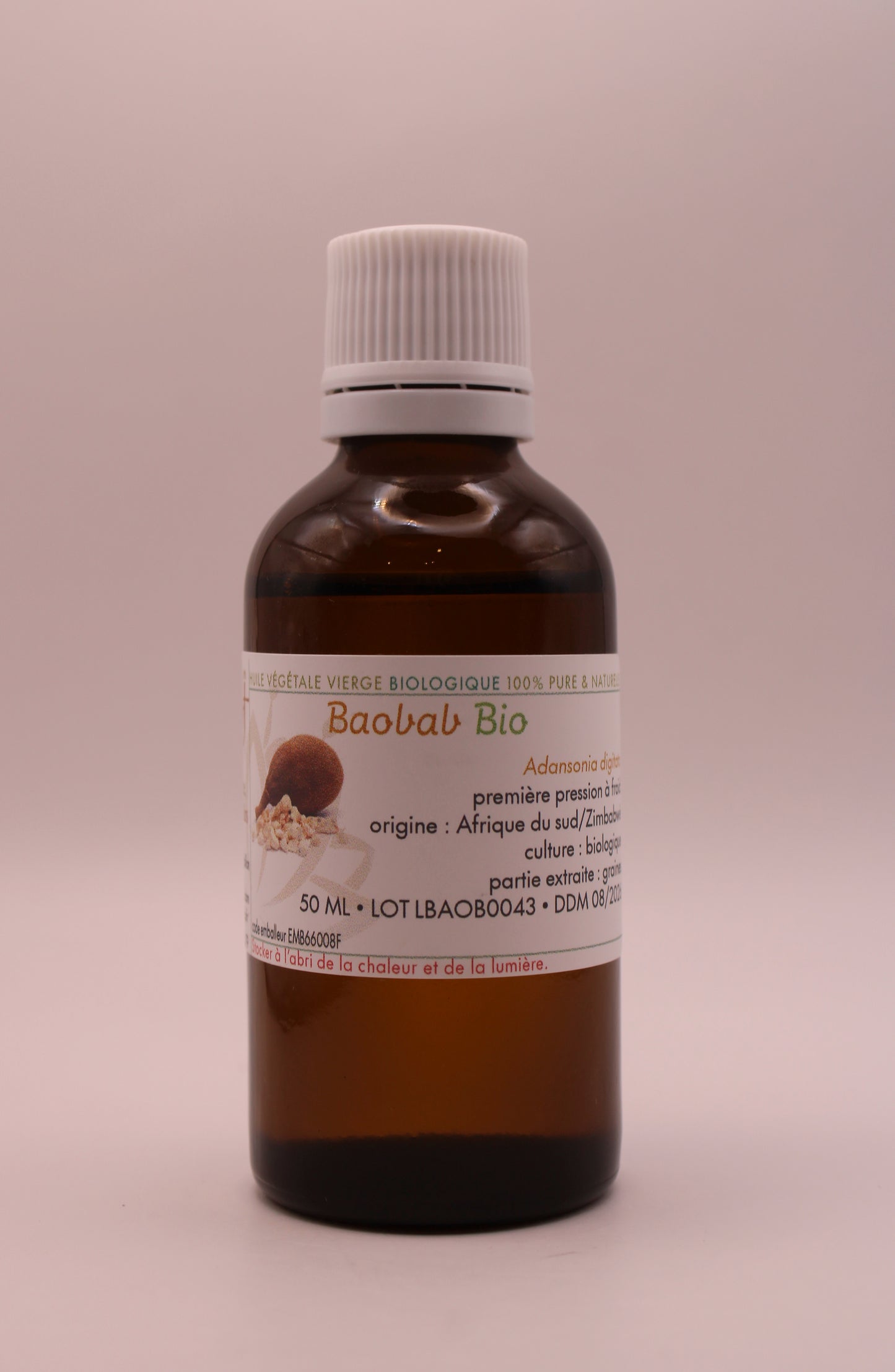 Huile Végétale BIO de Baobab