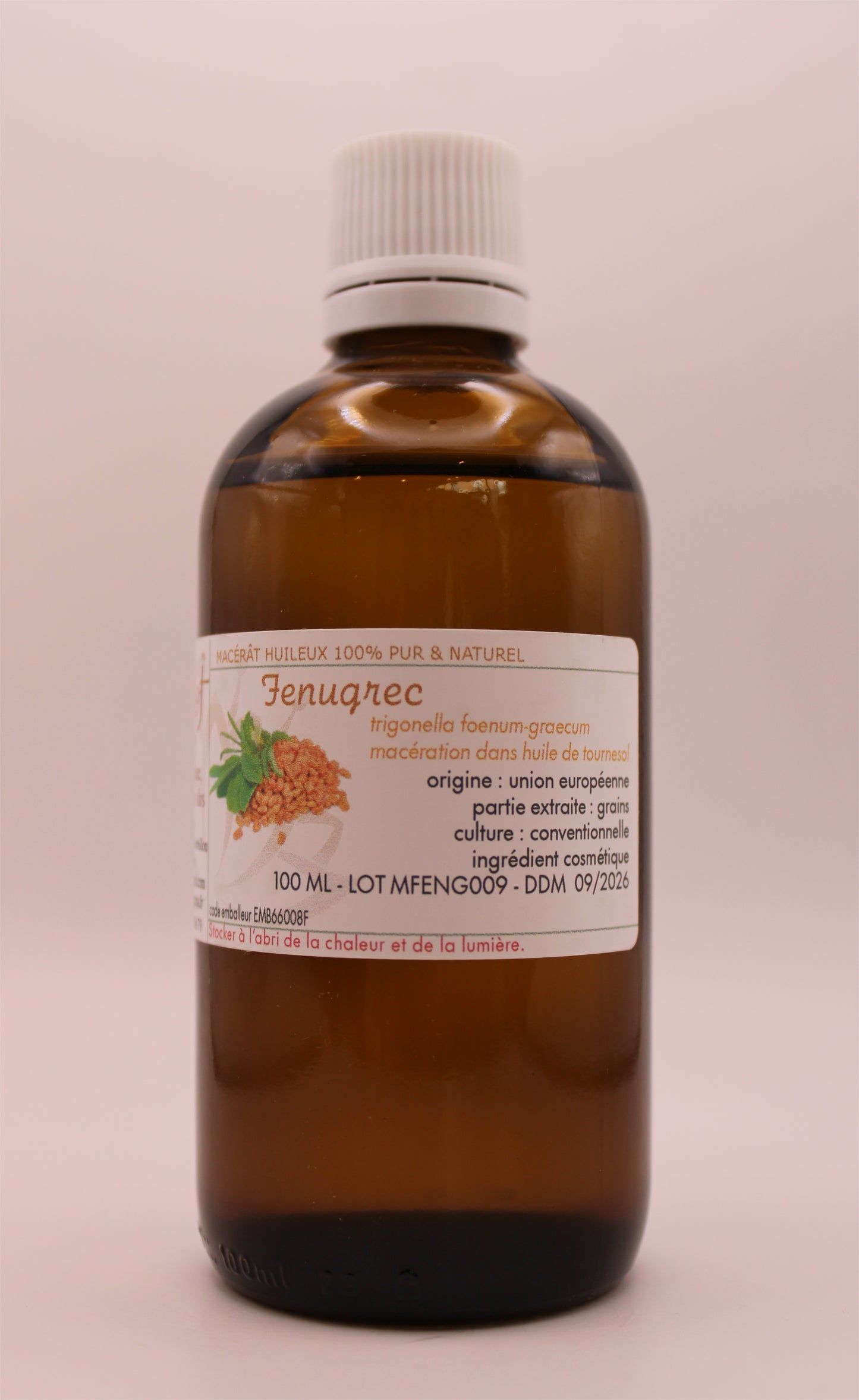 Macérât Huileux BIO de Fenugrec