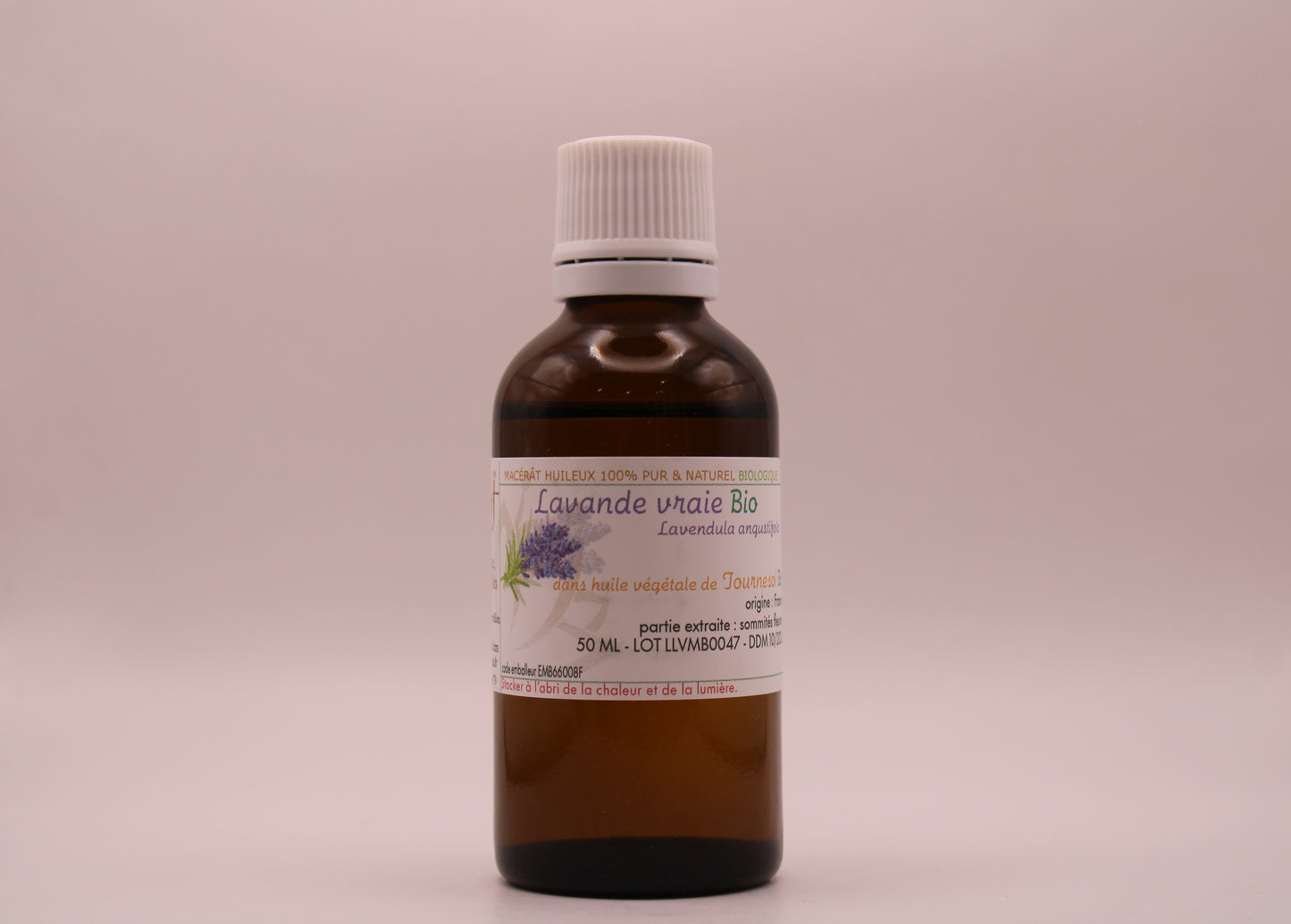 Macérât Huileux BIO de Lavande Vraie