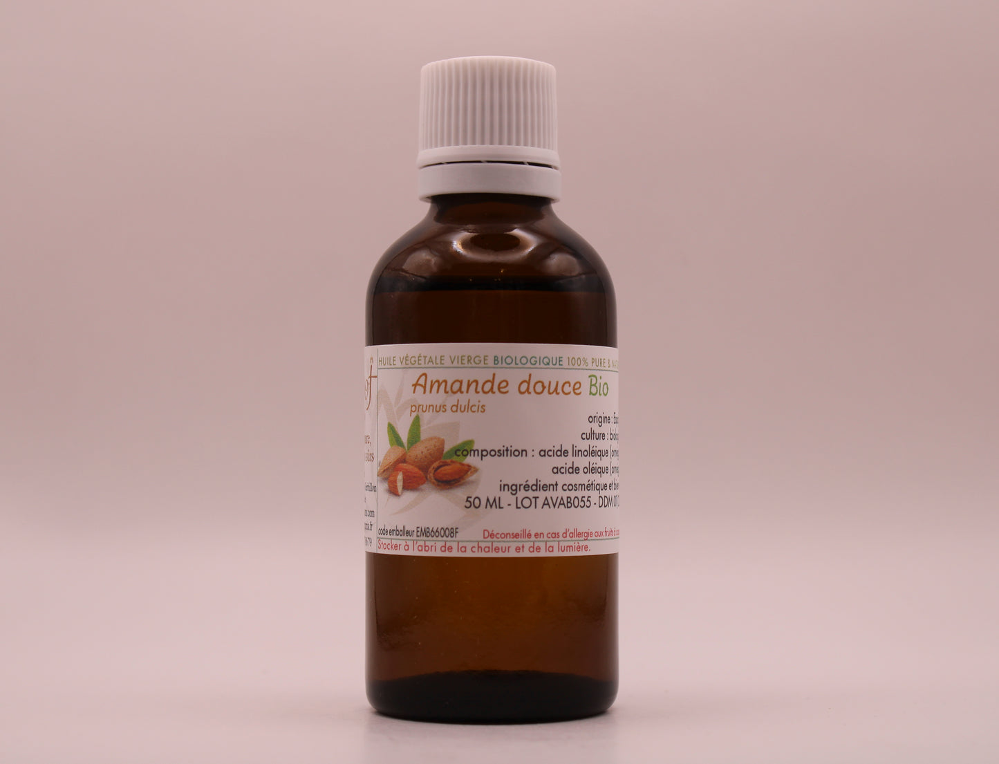 Huile Végétale BIO d’Amande Douce