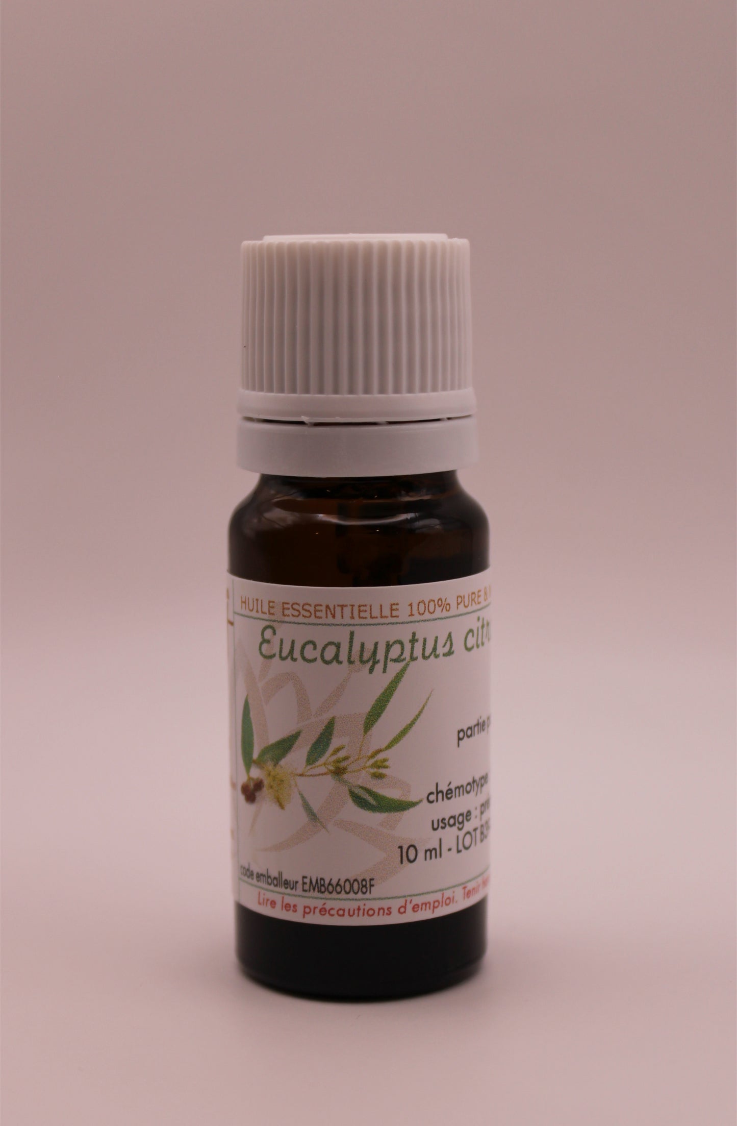 Huile Essentielle BIO d’Eucalyptus Citronné