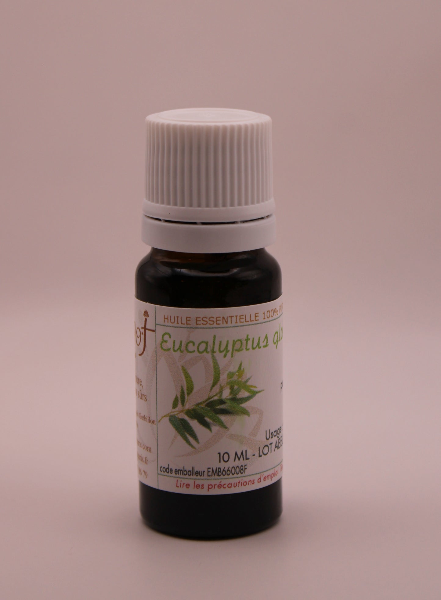 Huile Essentielle BIO d’Eucalyptus Globulus