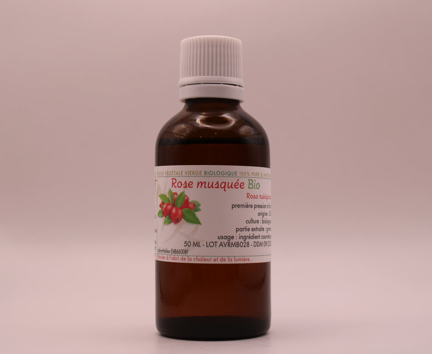 Huile Végétale BIO de Rose Musquée