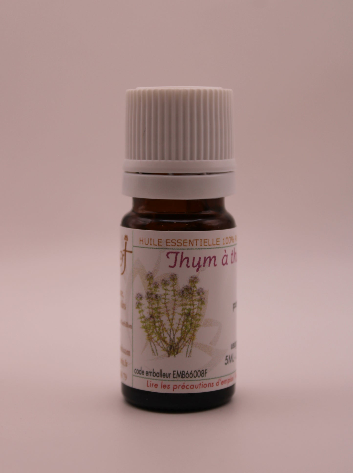 Huile Essentielle BIO de Thym à Thujanol de France