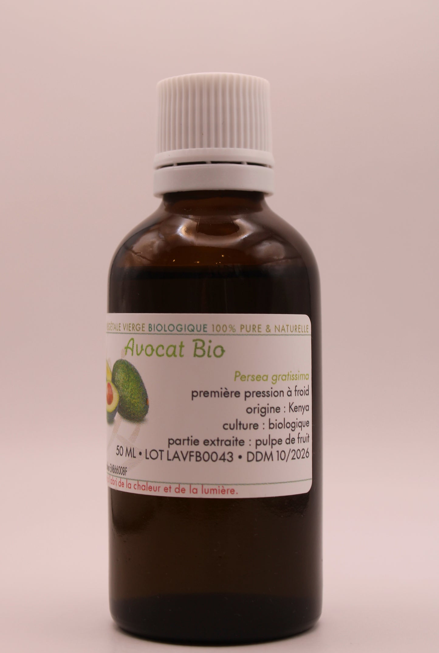 Huile Végétale BIO d’Avocat