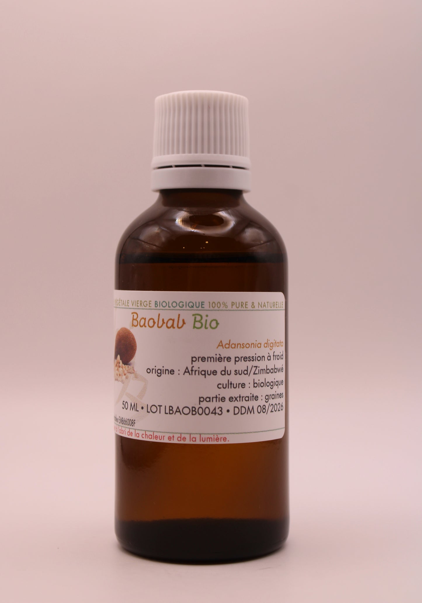 Huile Végétale BIO de Baobab