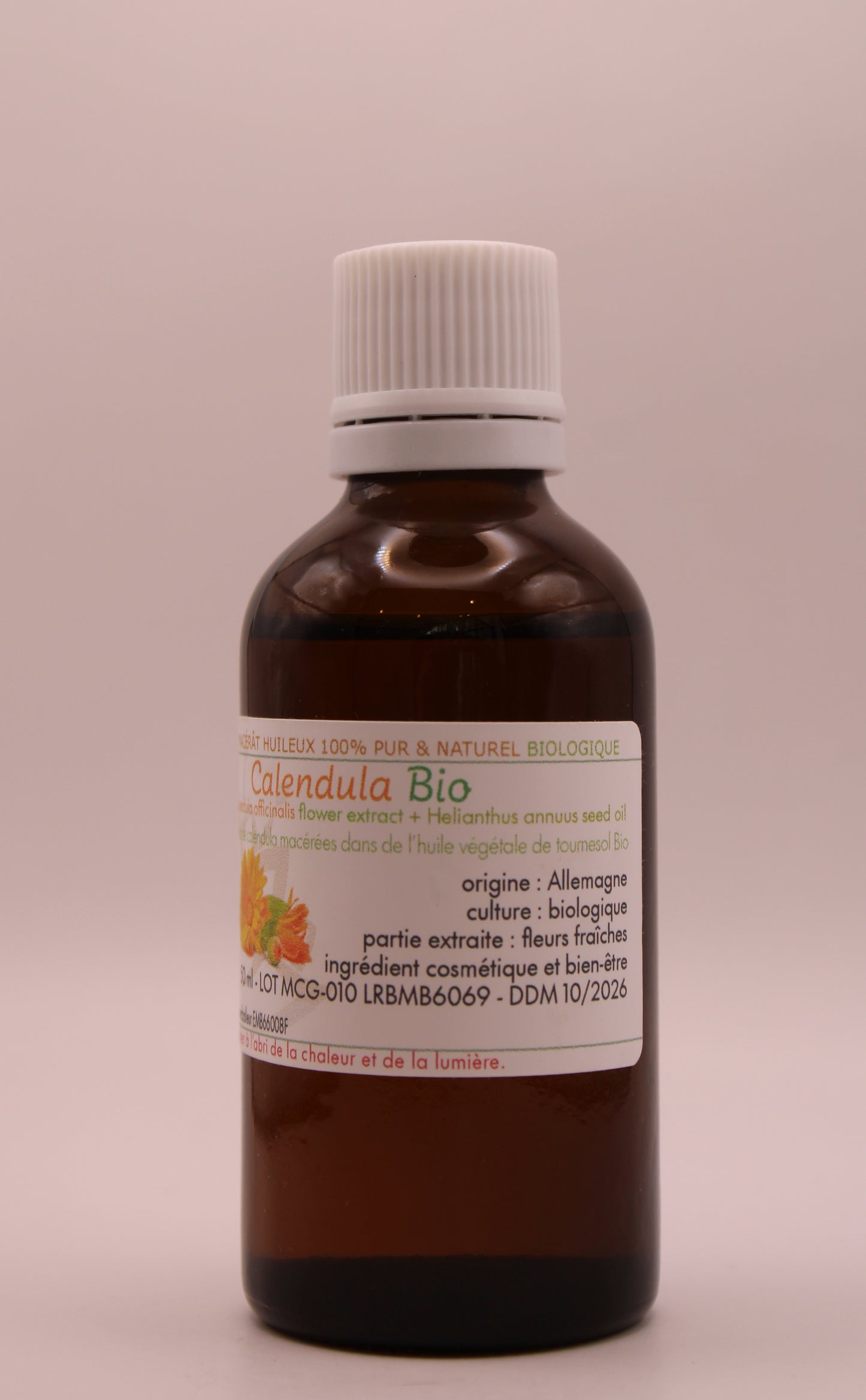 Macérât Huileux BIO de Calendula