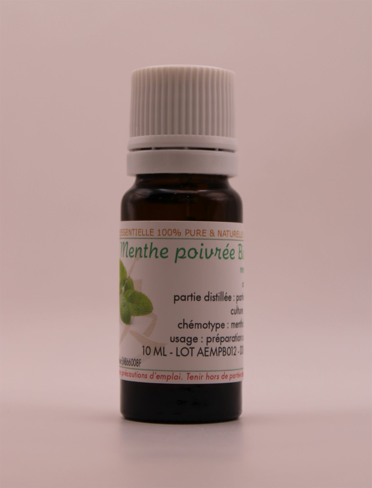 Huile Essentielle BIO de Menthe Poivrée