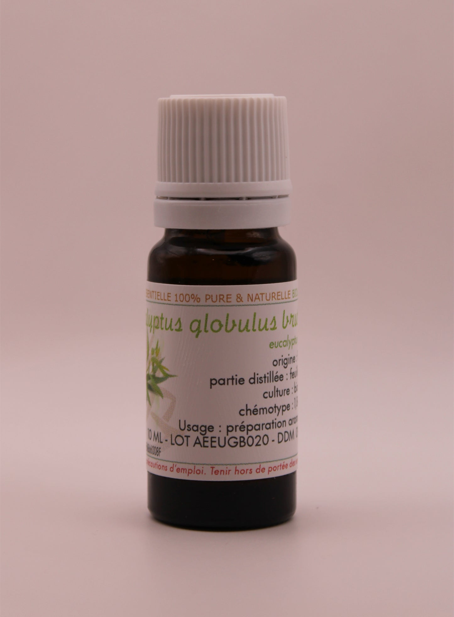 Huile Essentielle BIO d’Eucalyptus Globulus