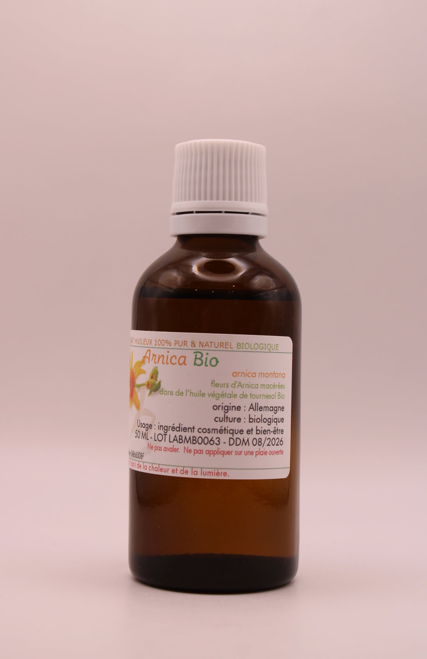 Macérât Huileux BIO d’Arnica