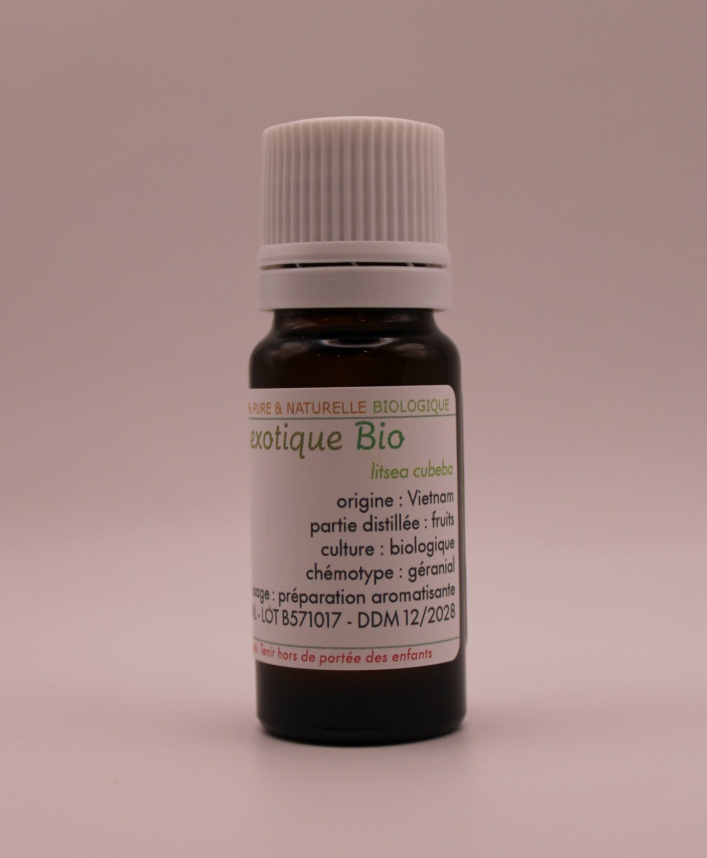 Huile Essentielle BIO de Verveine Exotique