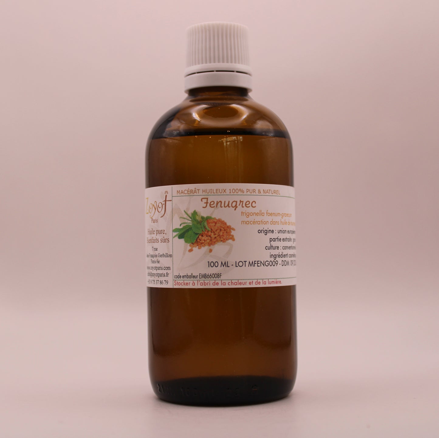 Macérât Huileux BIO de Fenugrec