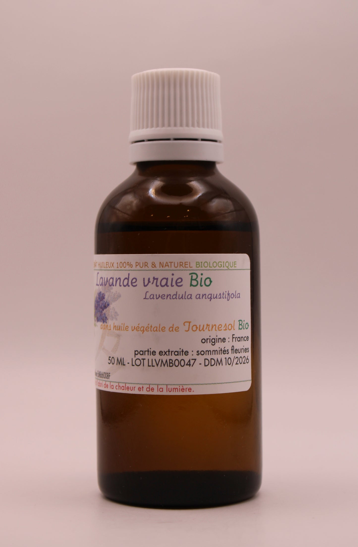 Macérât Huileux BIO de Lavande Vraie