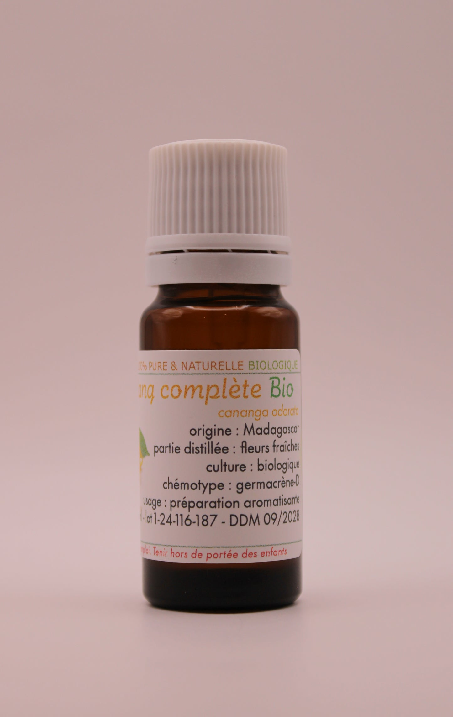Huile Essentielle BIO d’Ylang-Ylang