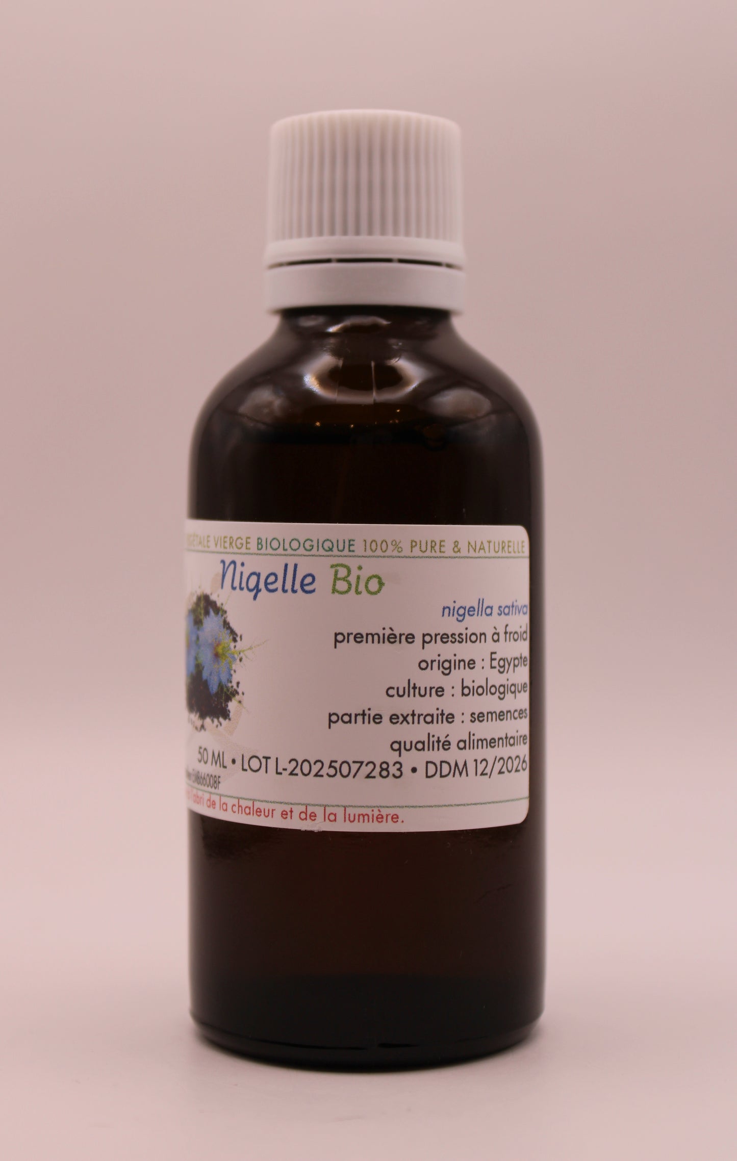 Huile Végétale BIO de Nigelle