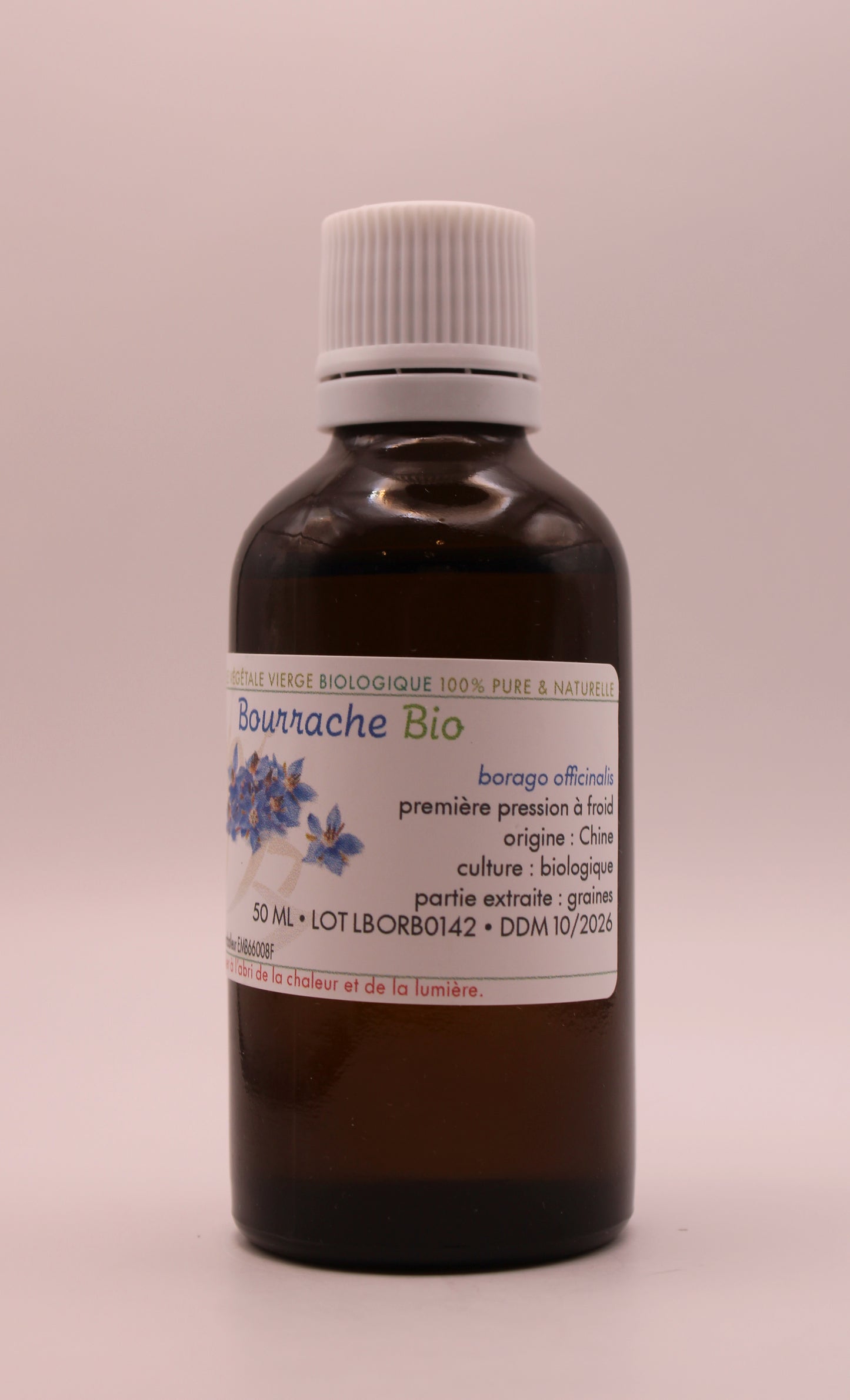 Huile Végétale BIO de Bourrache