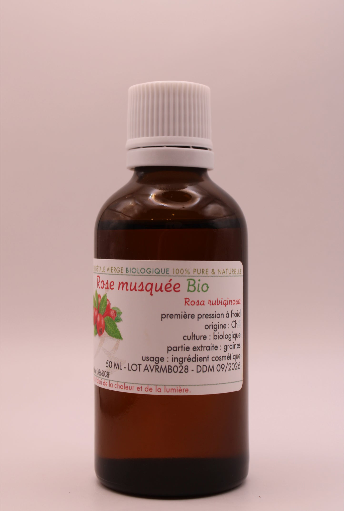 Huile Végétale BIO de Rose Musquée