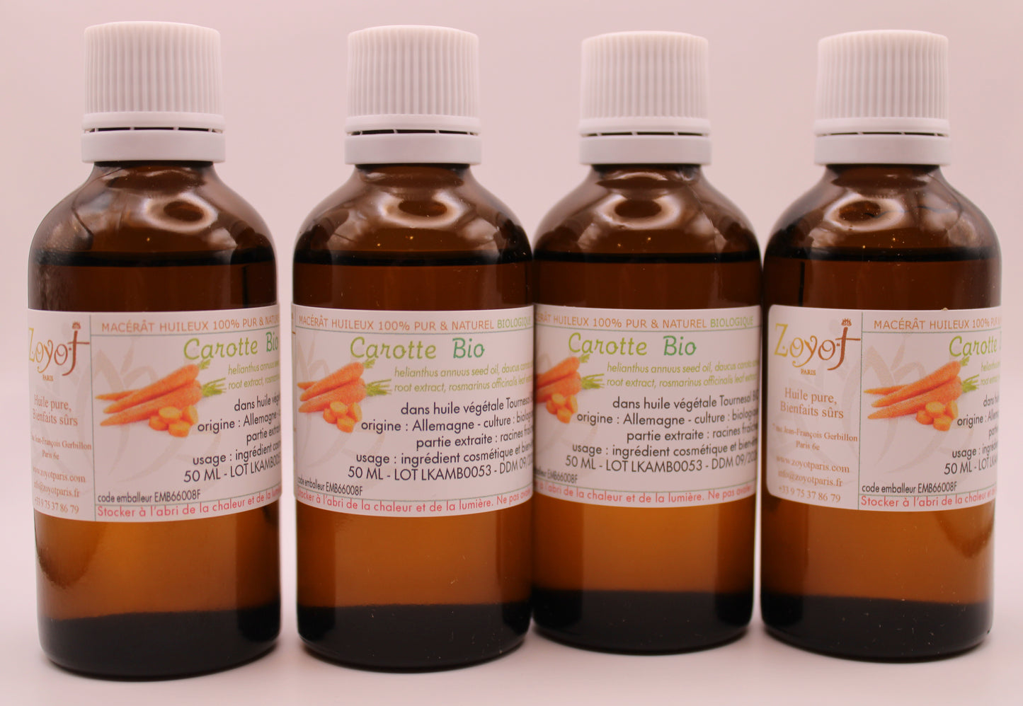 Macérât Huileux BIO de Carotte