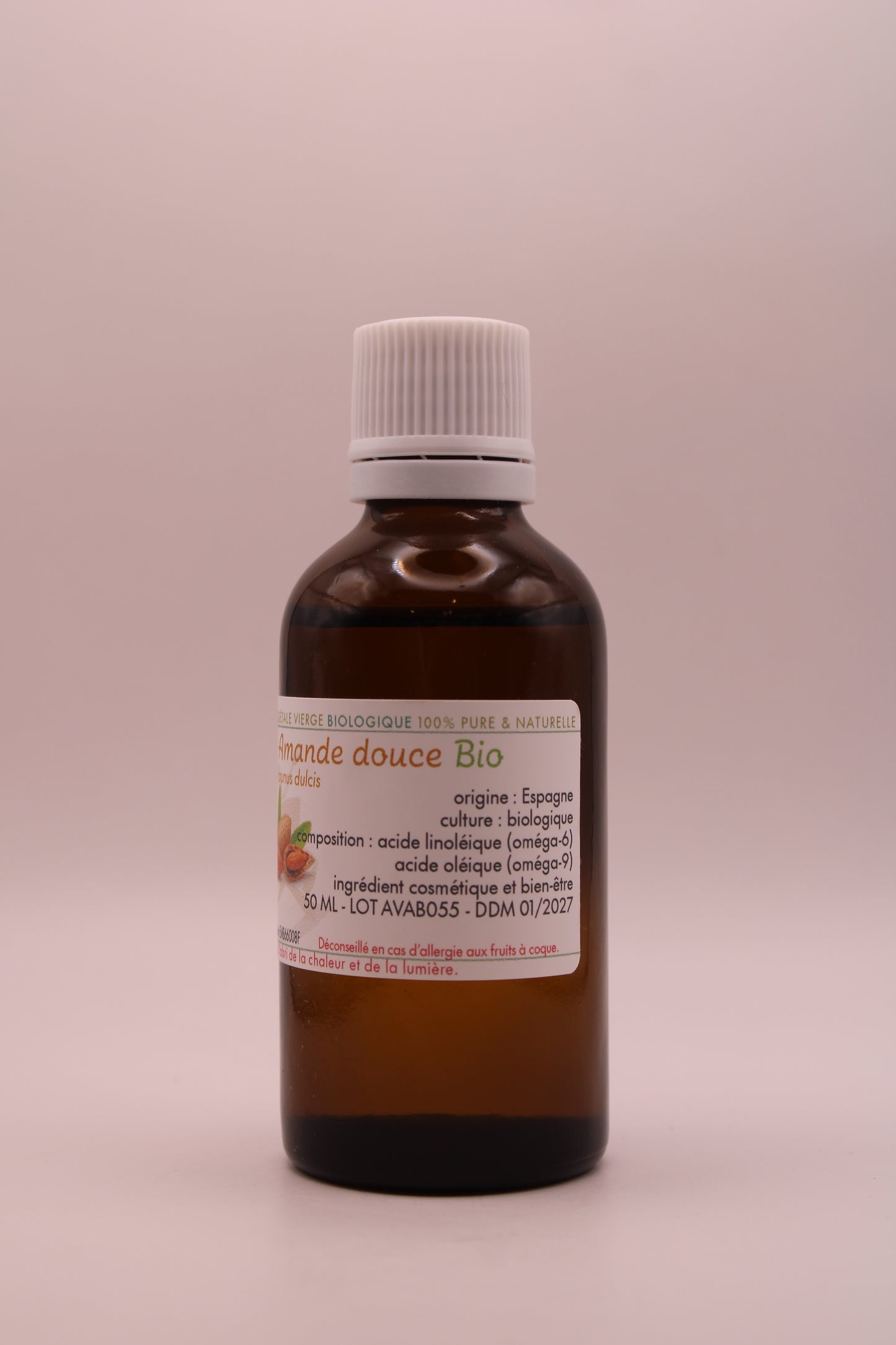 Huile Végétale BIO d’Amande Douce