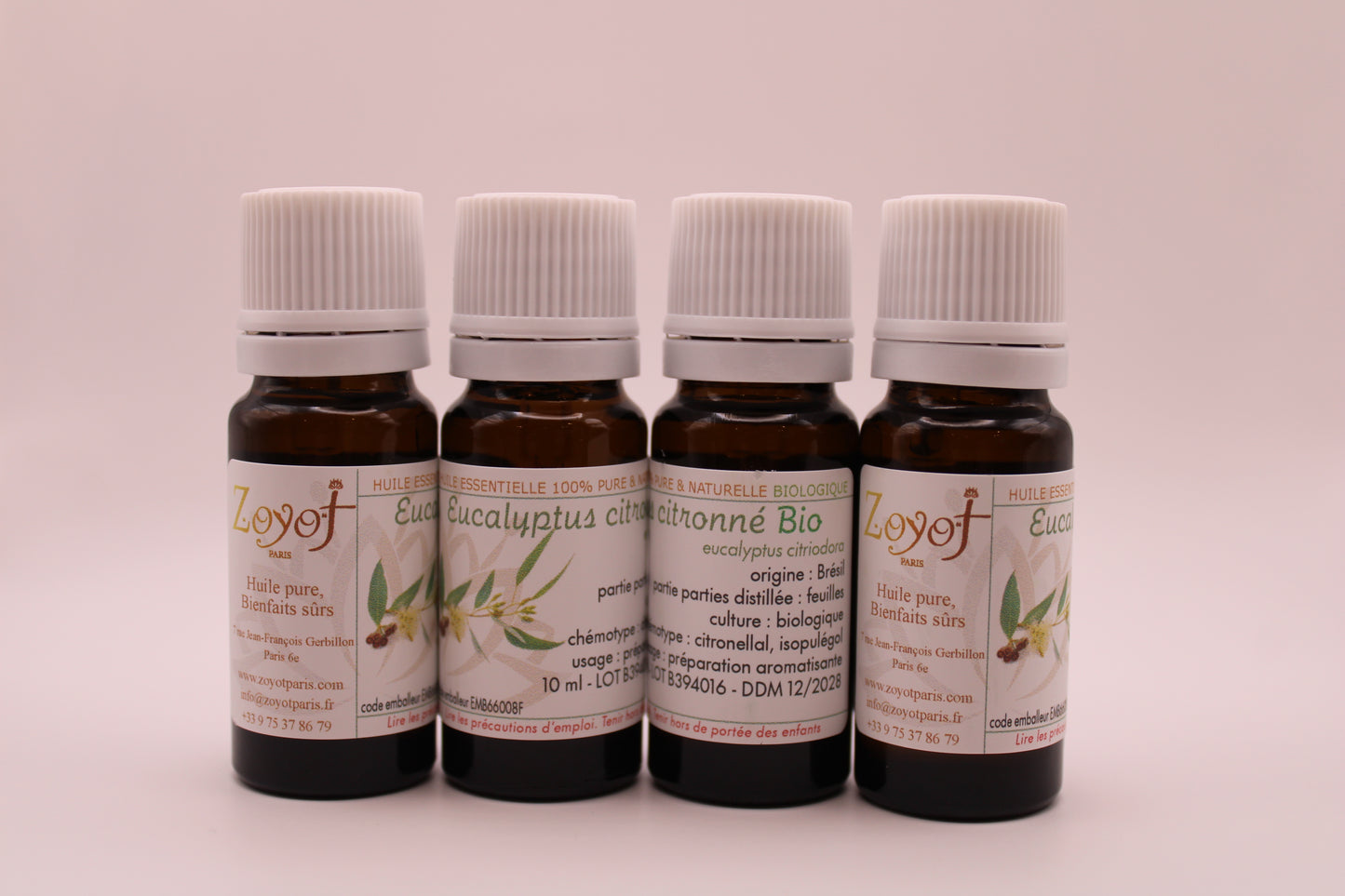 Huile Essentielle BIO d’Eucalyptus Citronné