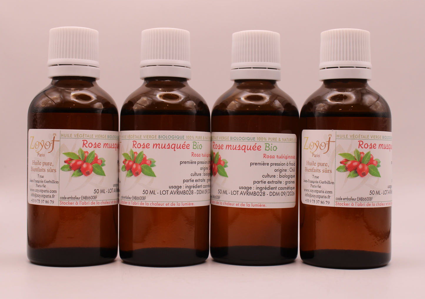 Huile Végétale BIO de Rose Musquée