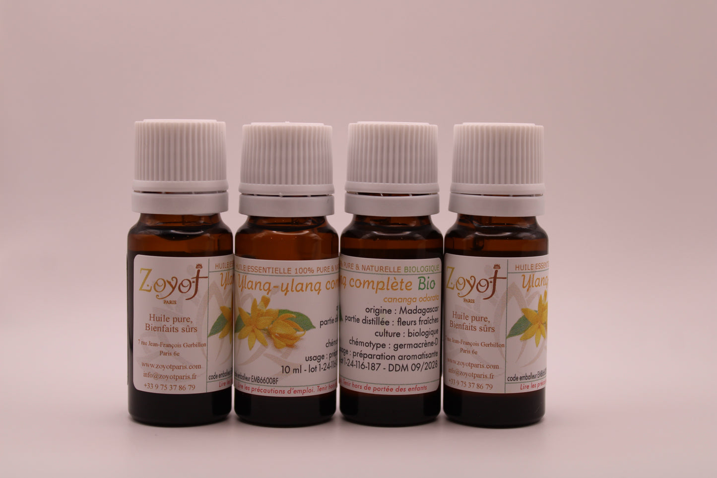 Huile Essentielle BIO d’Ylang-Ylang