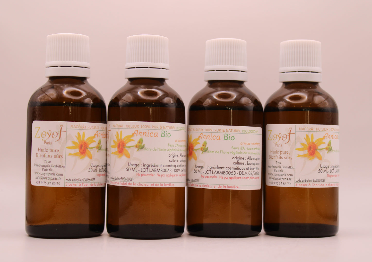 Macérât Huileux BIO d’Arnica