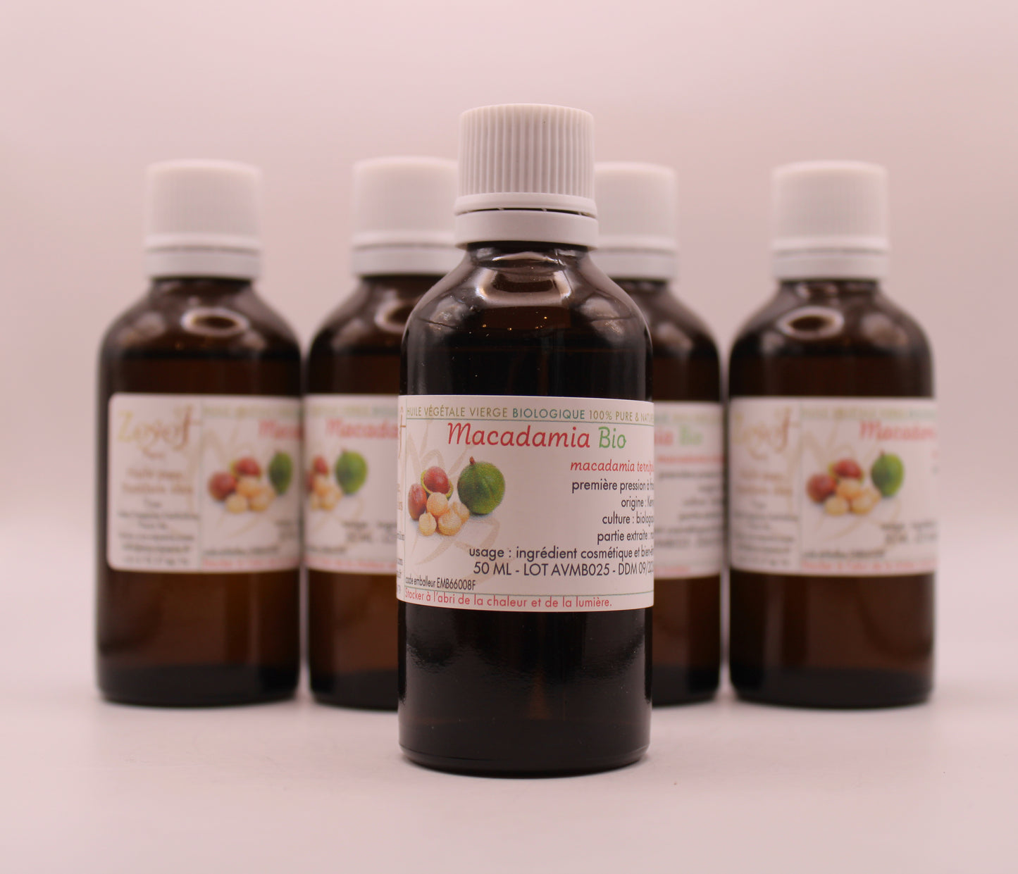 Huile Végétale BIO de Macadamia – 50 ml
