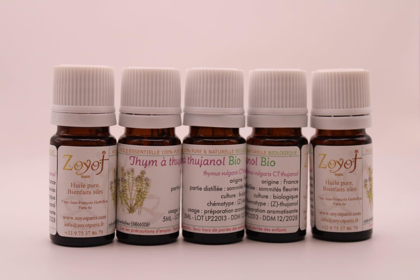 Huile Essentielle BIO de Thym à Thujanol de France