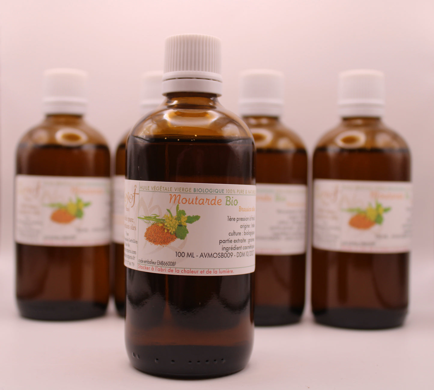 Huile Végétale BIO de Moutarde – 50 ml