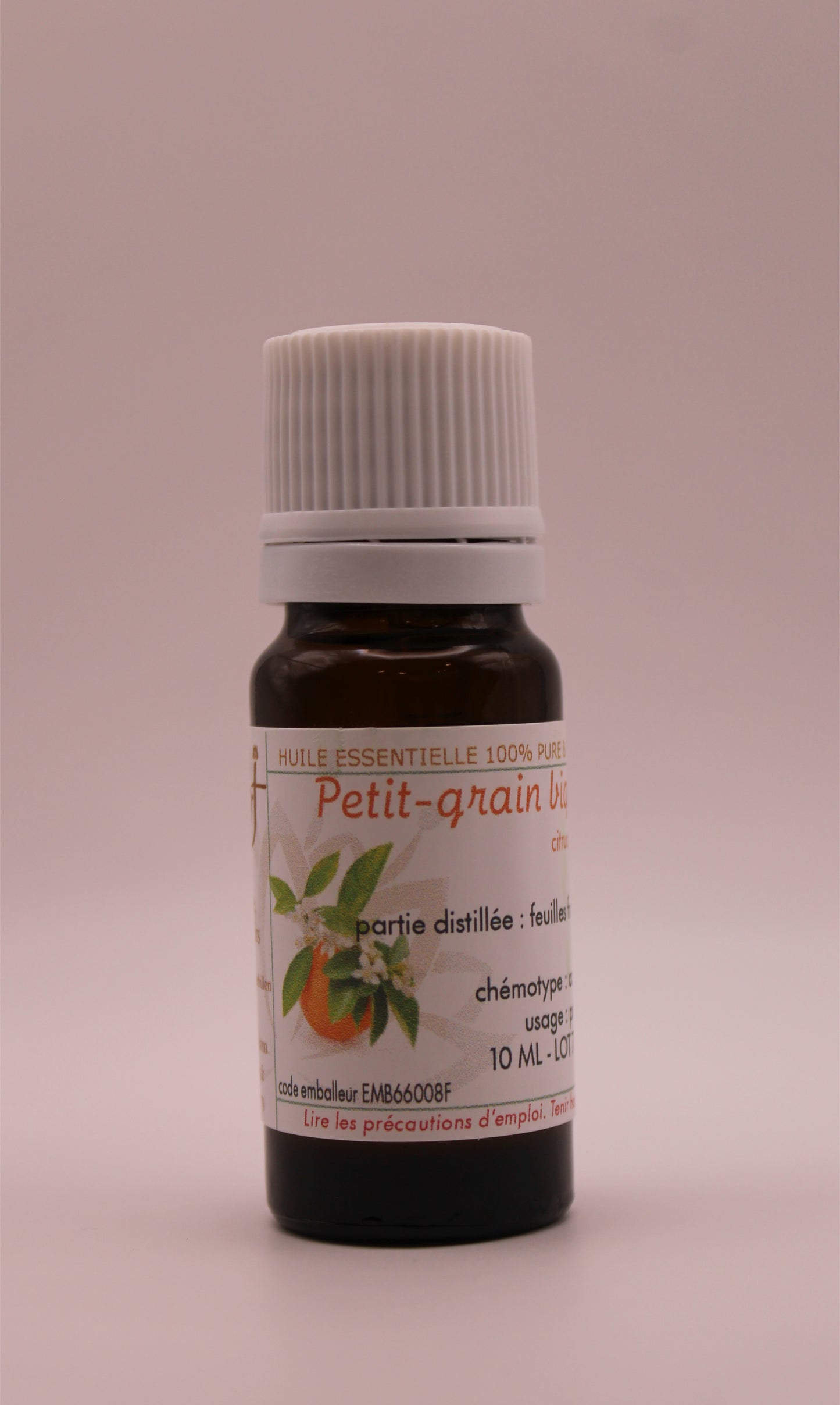 Huile Essentielle BIO de Petit-Grain bigarade
