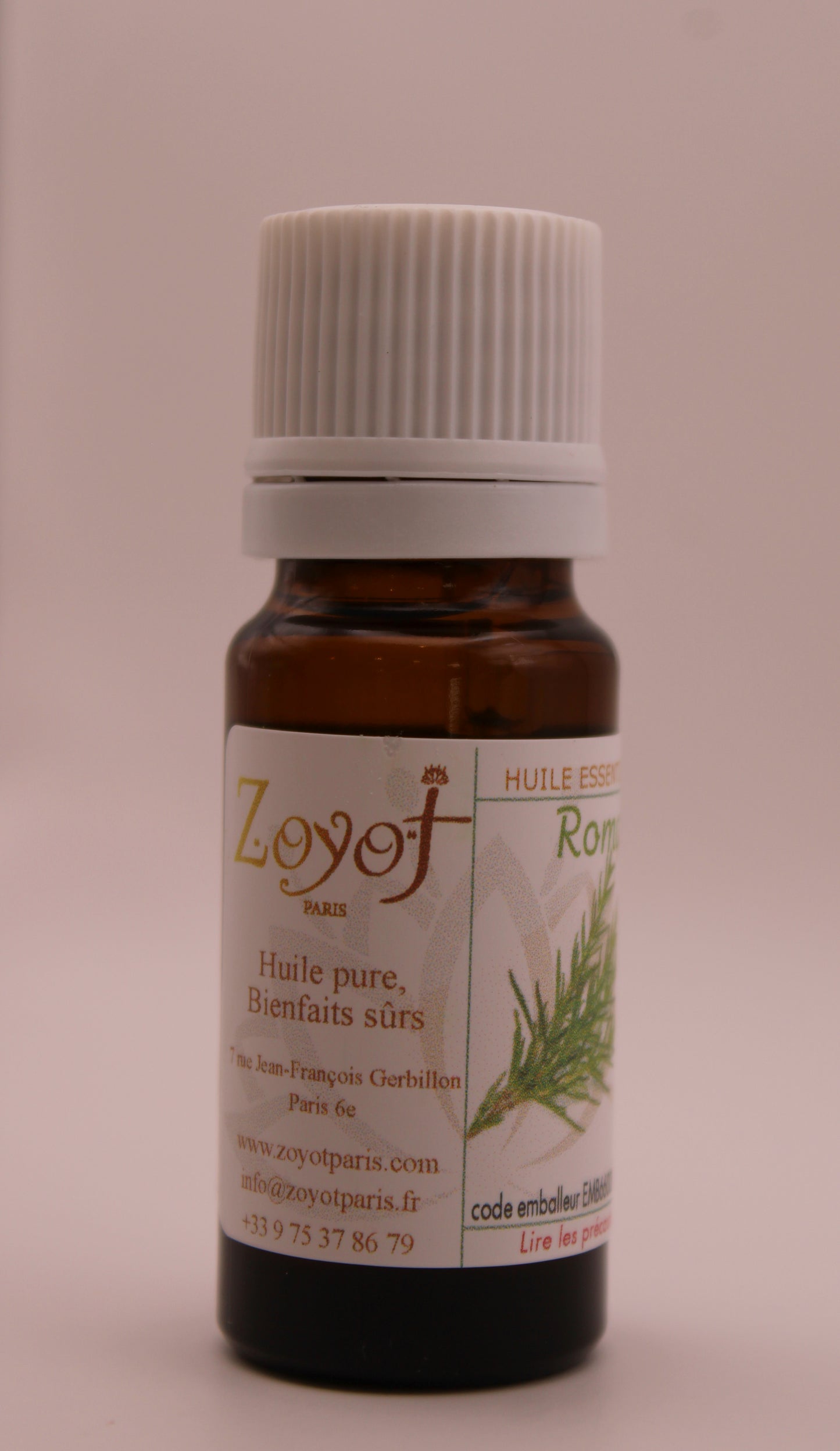 Huile Essentielle BIO de Romarin à Cinéole