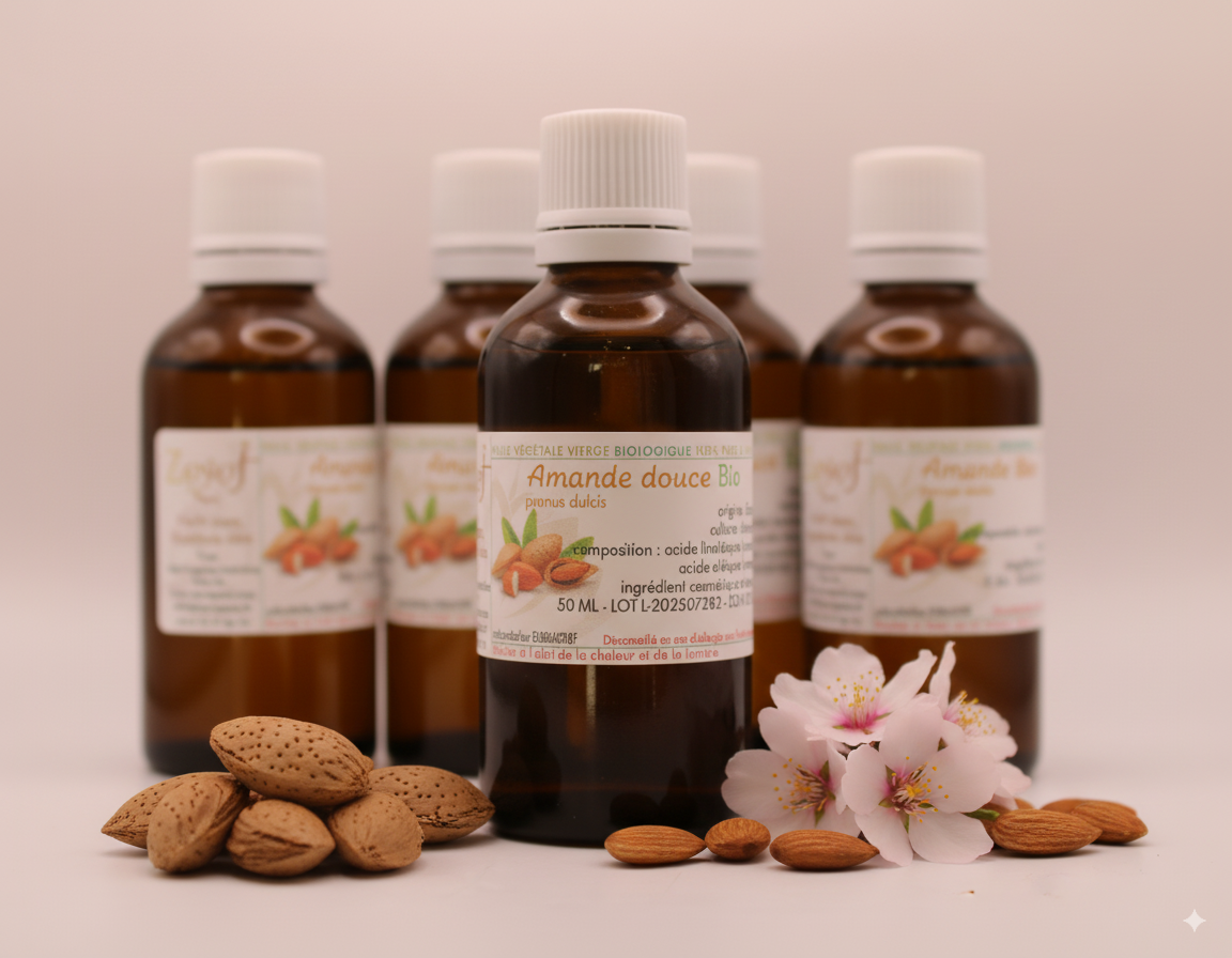 Huile Végétale BIO d’Amande Douce