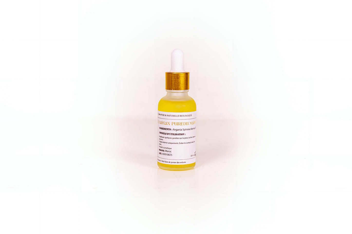 Huile d'argan pure du Maroc