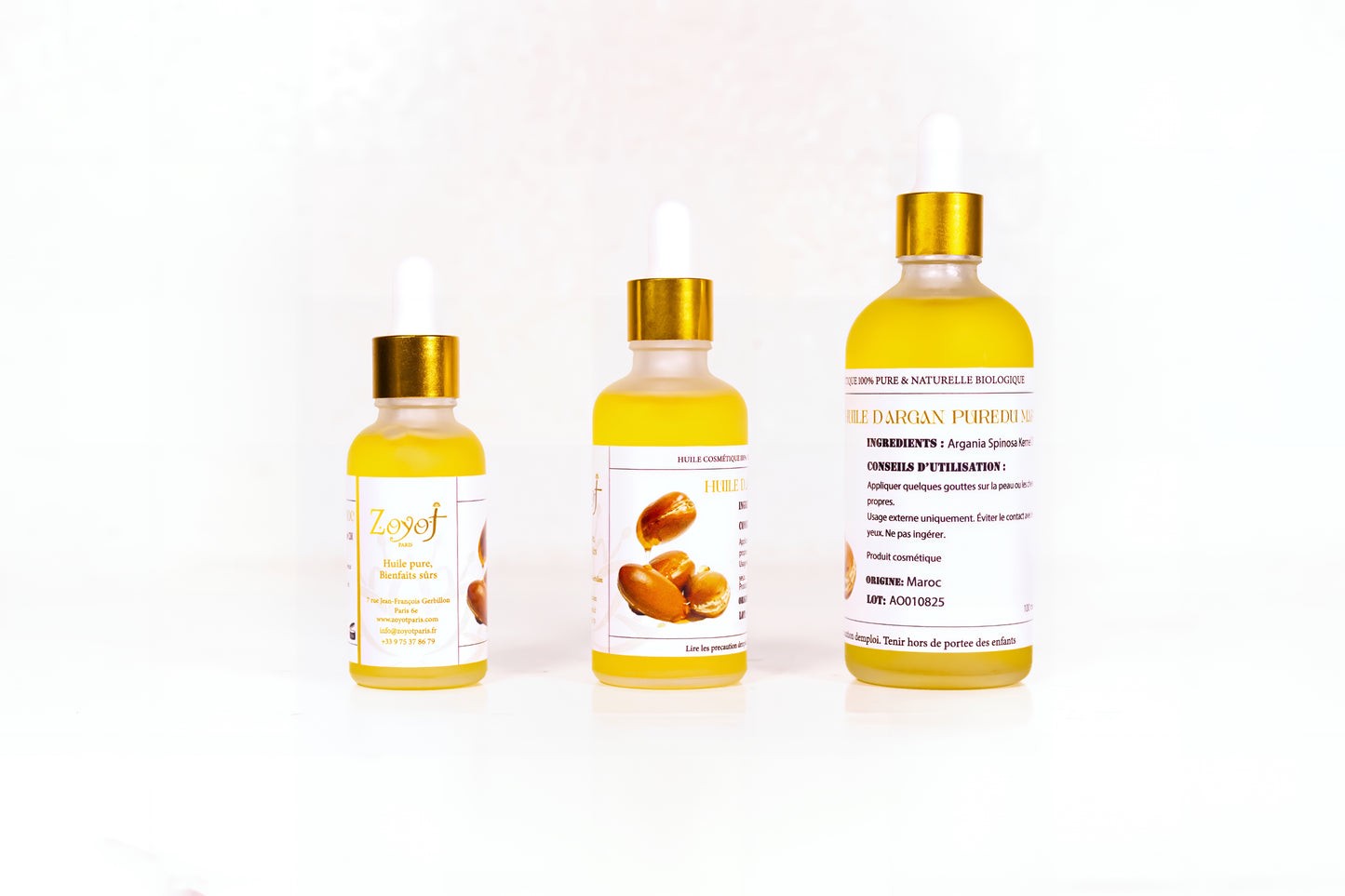 Huile d'argan pure du Maroc