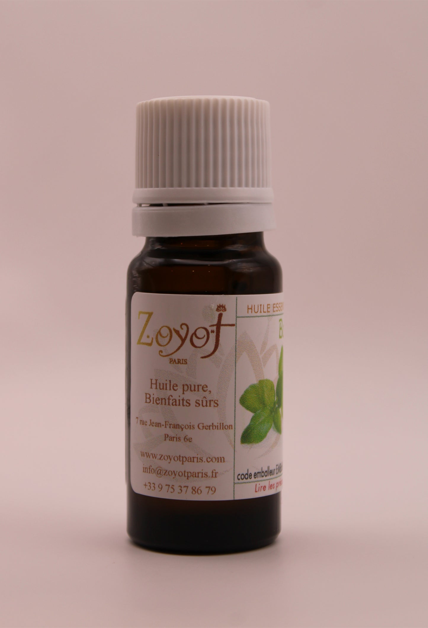 Huile Essentielle BIO de Basilic Tropical