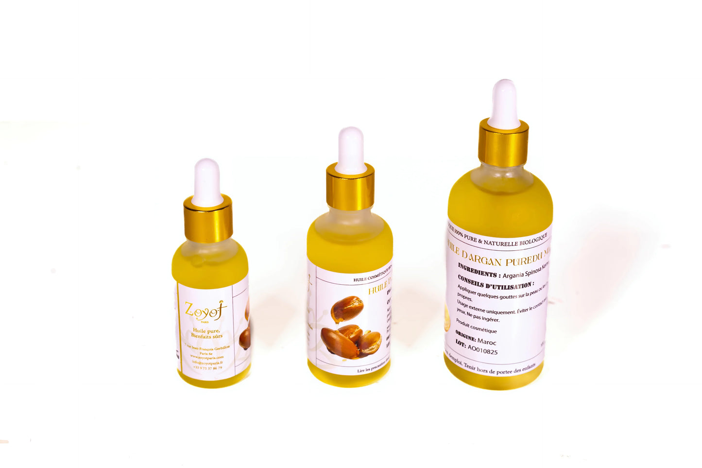 Huile d'argan pure du Maroc - ZOYOT PARIS