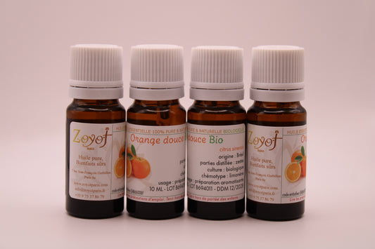 Huile Essentielle BIO d’Orange Douce - ZOYOT PARIS