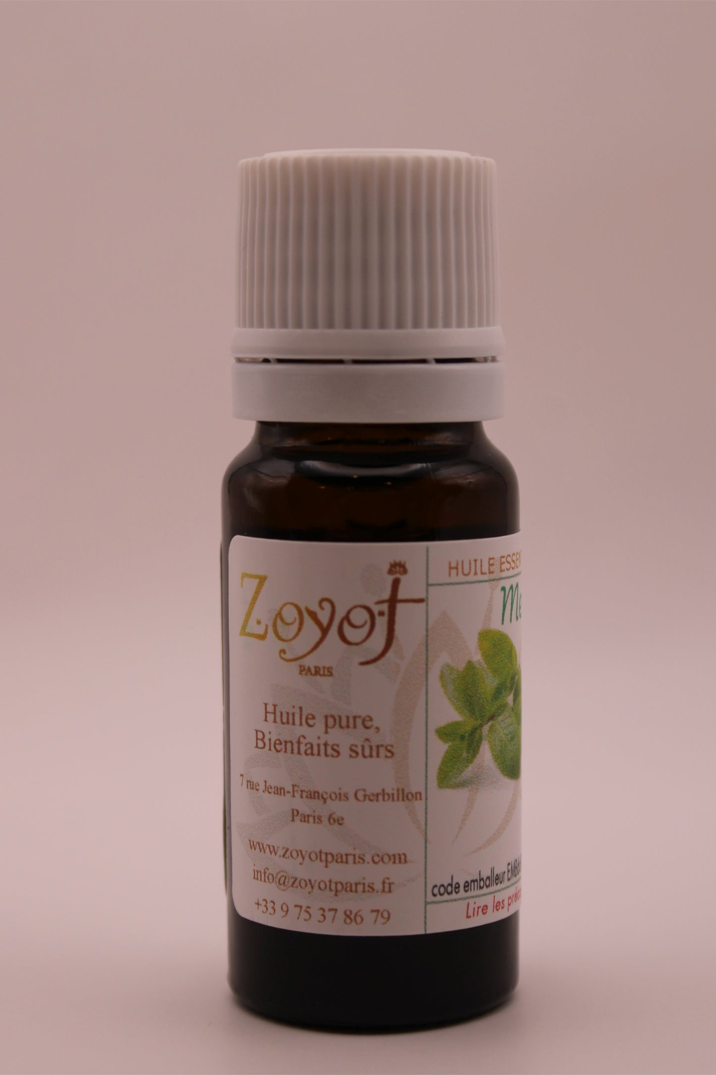 Huile Essentielle BIO de Menthe Poivrée