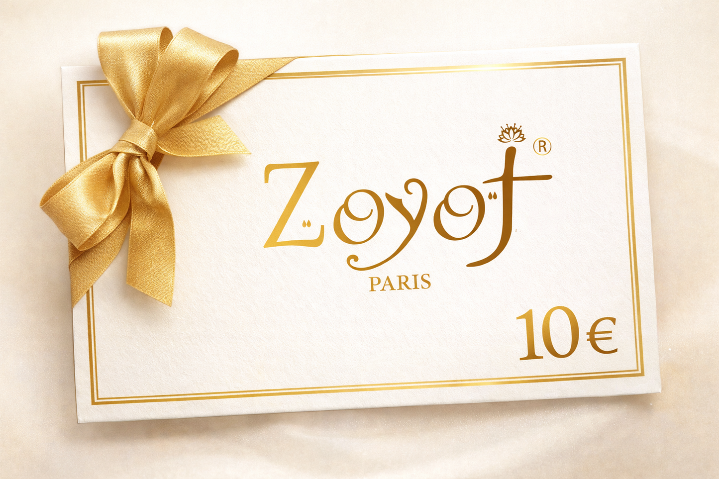 Carte cadeau ZOYOT PARIS