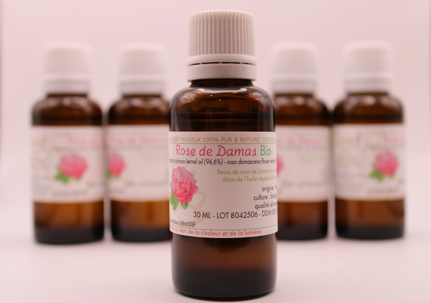 Macérât Huileux BIO de Rose à l’Huile d’Argan