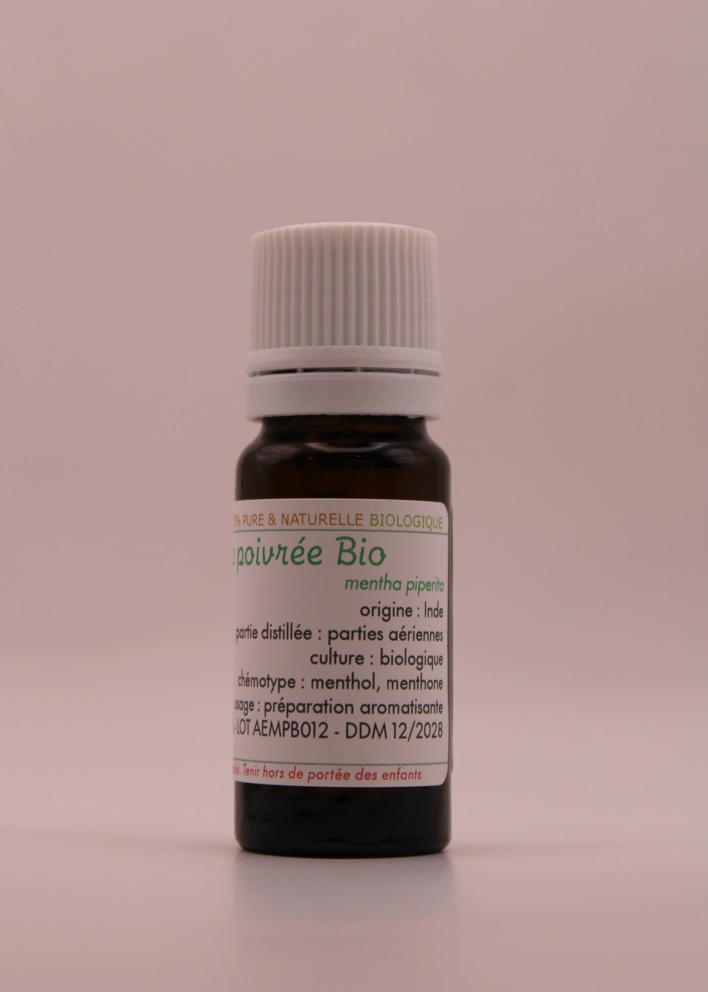 Huile Essentielle BIO de Menthe Poivrée