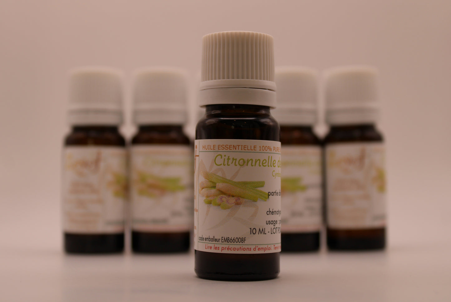 Huile Essentielle BIO de Citronnelle de Java